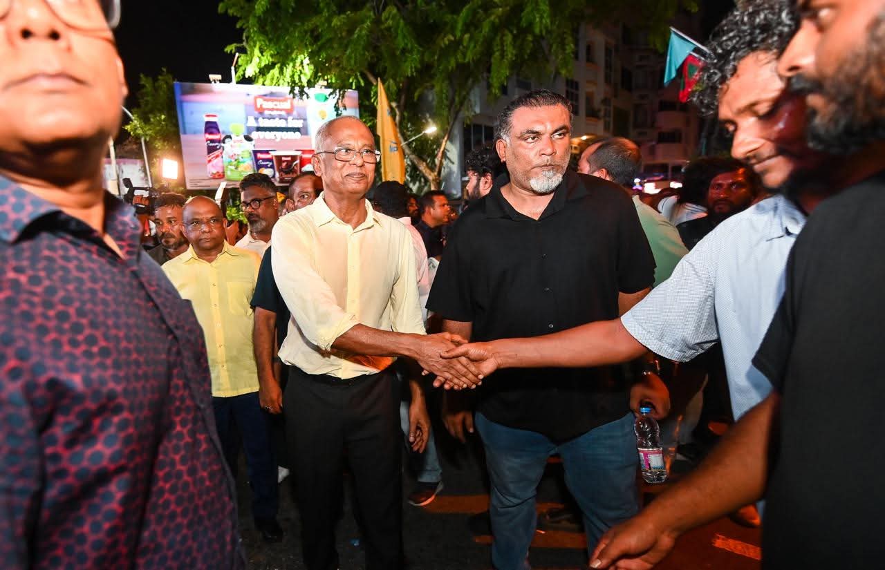 އެމްޑީޕީގެ ކެމްޕެއިން ނިއްމާލުމަށް ބާއްވާ ހިނގާލުމުގައި ވީހާ ވެސް ގިނަ ބަޔަކު ބައިވެރިވުމަށް ރައީސް ޞާލިހު ގޮވާލައްވައިފި