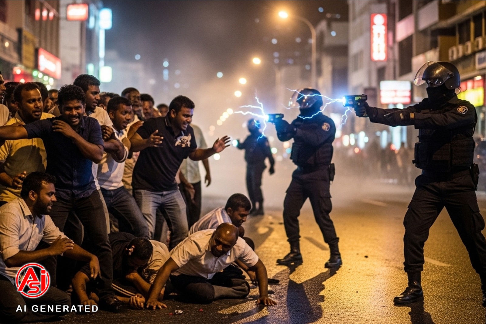 އާންމުންނާ ދެކޮޅަށް ފުރާނައަށް ނުރައްކާނުވާ ހަތިޔާރު ބޭނުންކުރުން