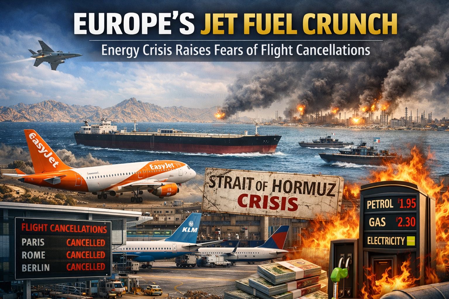 ޔޫރަޕަށް ބޭނުންވާ ޖެޓް ފިއުލް ކުރިއަށް އޮތް 6 ހަފުތާ ތެރޭގައި ހުސްވެދާނެ