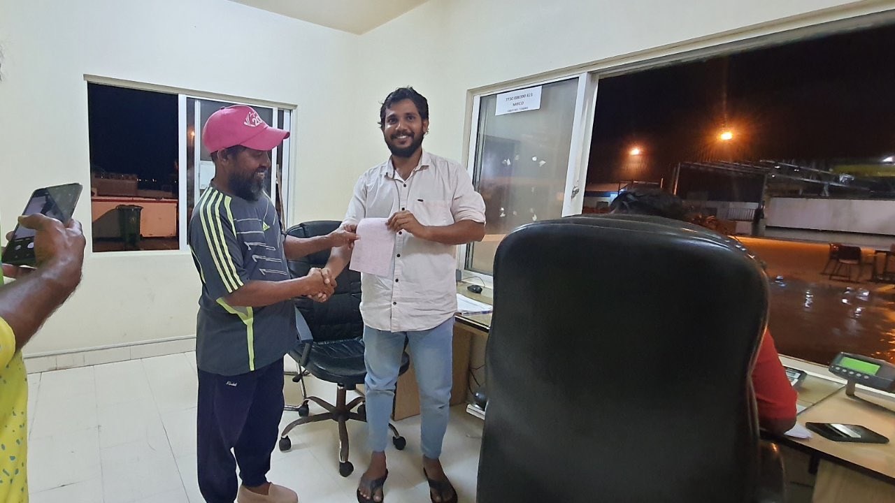 އެއްދުވަހުން 57.15 ޓަނުގެ މަސް ކިރުވައިގެން މިލިއަނެއްހާ ރުފިޔާ ހޯދައިފި