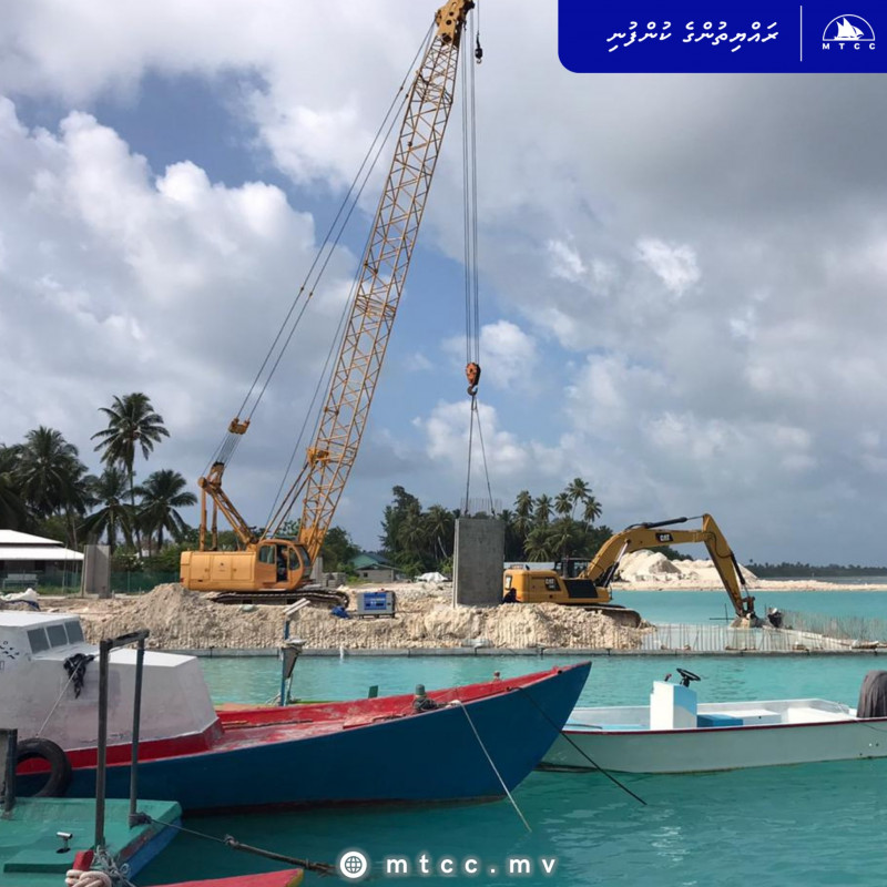 ލ. އިސްދޫ ބަނދަރުގެ ބޮޑު ބައެއް ނިމިއްޖެ - އެމްޓީސީސީ