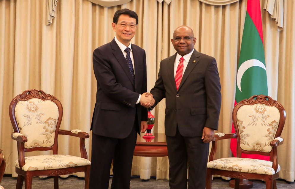 ތަރައްޤީގެ ދާއިރާއިން ހުރިހާ ޤައުމަކާއެކު ރާއްޖެއިން މަސައްކަތްކުރާނެ: ޝާހިދު