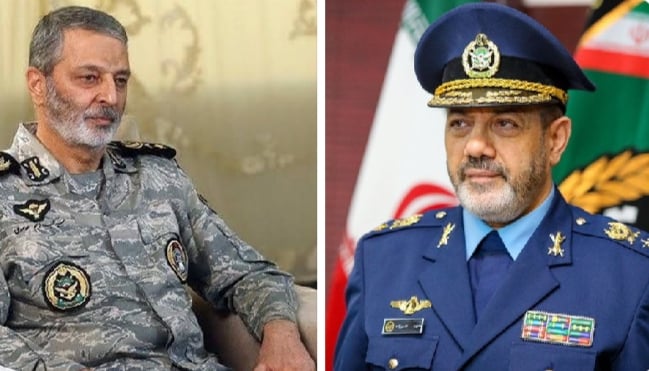 އީރާނުގެ އަސްކަރީ މަތީ ފަންތީގެ ދެ ވެރިން އިސްރާއީލުގެ ހަމަލާއެއްގައި އަވަހާރަކޮށްލައިފި