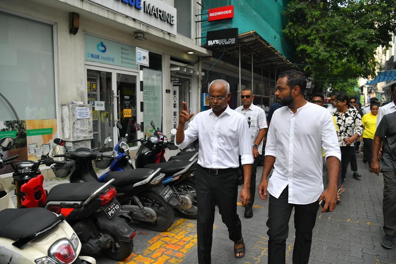 ރައީސް ސާލިހުގެ ކެމްޕެއިން މިއަދު ހުޅުމާލޭގައި