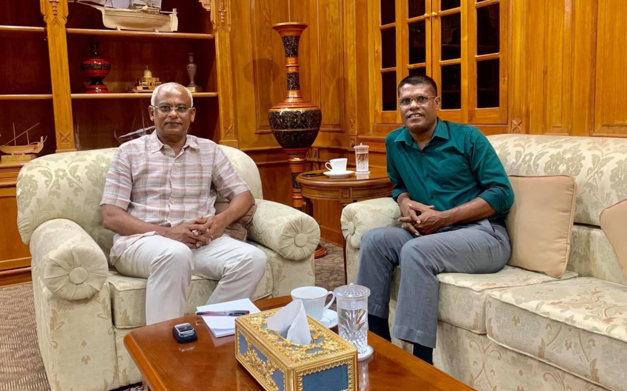 ހަސަންޓޭވެސް ނަޝީދު ދޫކޮށް ރައީސް ސޯލިހަށް ތާއިދު ކުރަން ނިންމައިފި