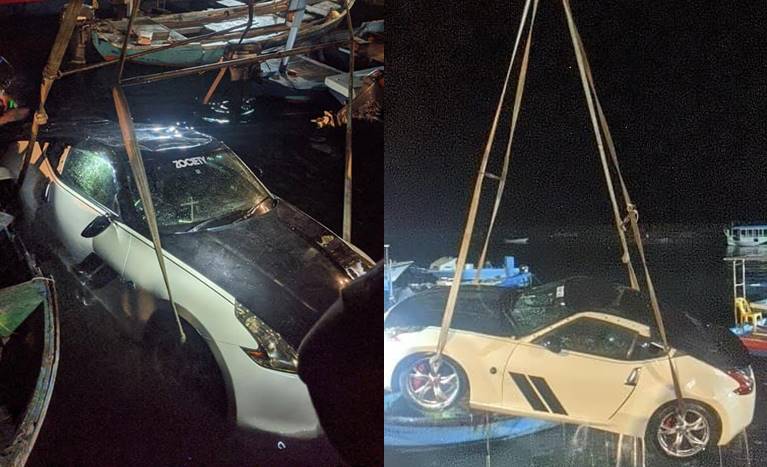 ފުވައްމުލަކު ފަޅުތެރެއަށް ވެއްޓުނު ކާރު ނަގައިފި