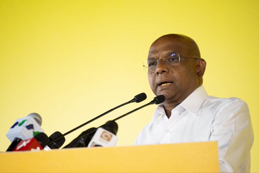 ވަޒީފާއިން ވަކިކުރާ މީހުންނަށް އެމްޑީޕީ ސަރުކާރެއްގައި އަލުން ވަޒީފާ ދޭނަން: ޝާހިދު