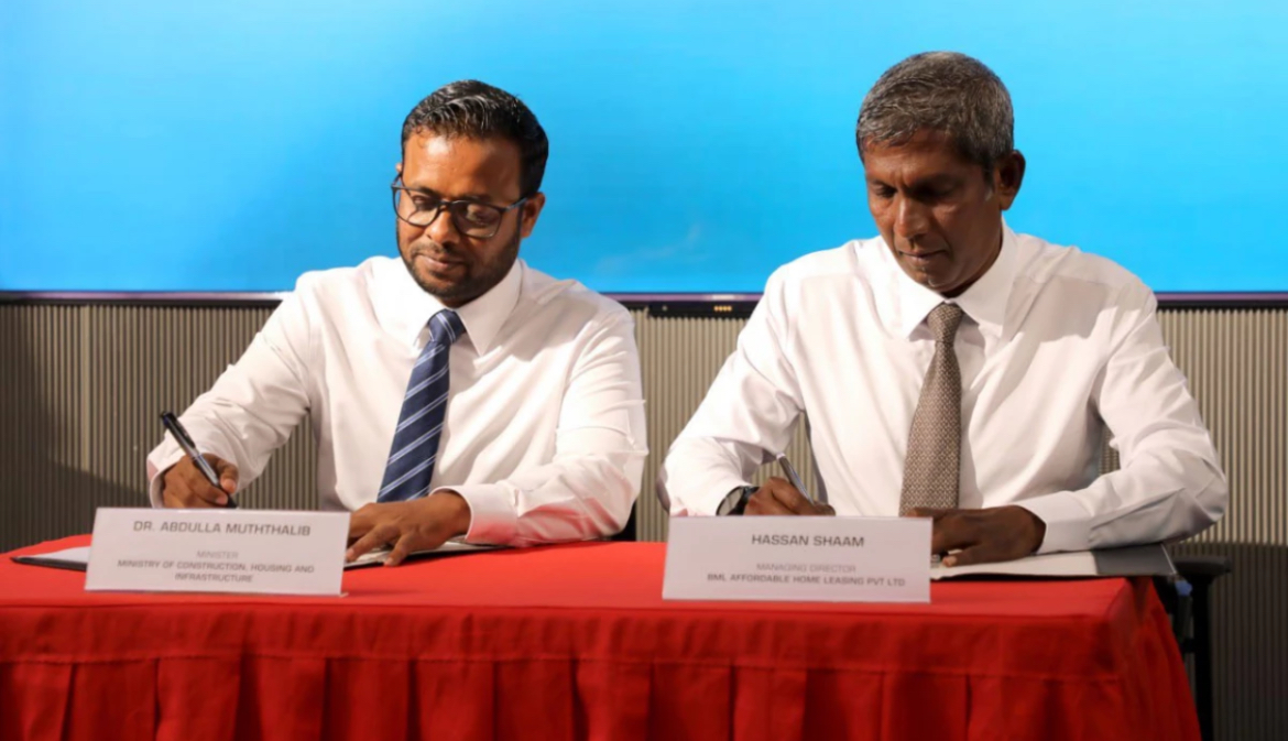 ބީއެމްއެލް މެދުވެރިކޮށް 3000 ހައުސިން ޔުނިޓު އެޅުމަށް ބިން ހަވާލުކޮށްފި