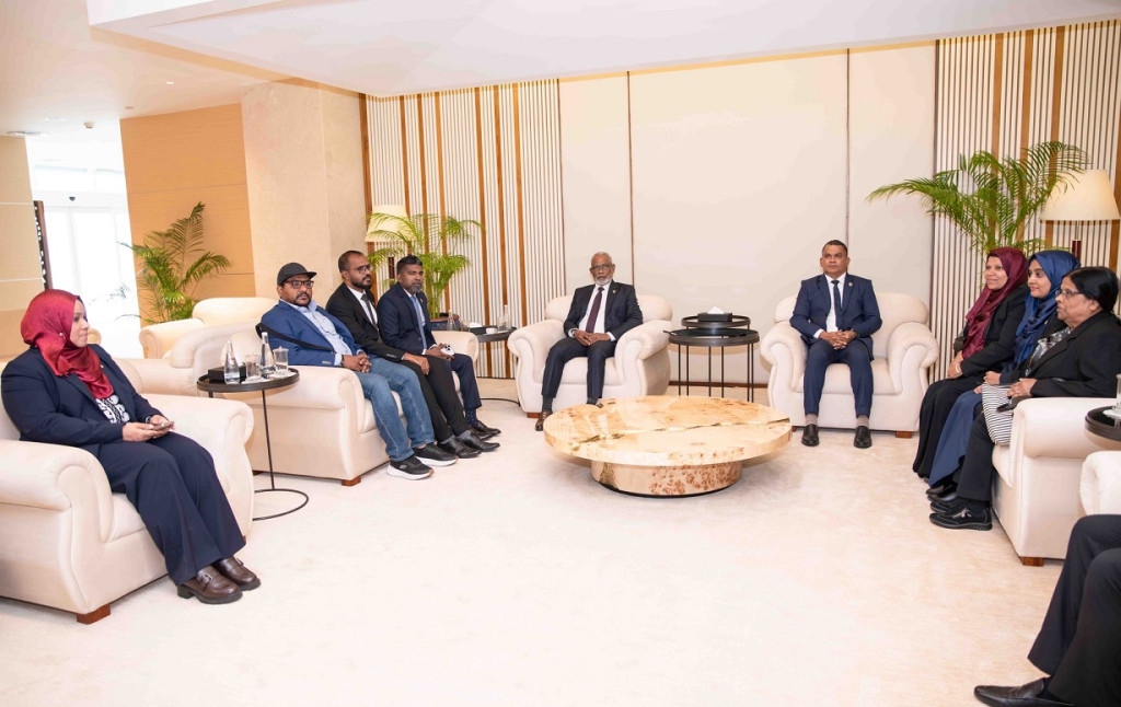 އައިޕީޔޫގެ ބައްދަލުވުމަށްފަހު މަޖިލީހުގެ ރައީސް ރާއްޖެ ވަޑައިގެންފި