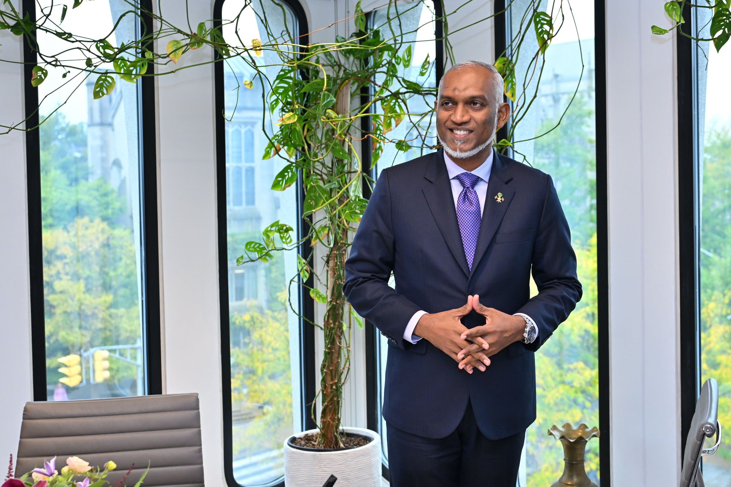 މޫސުމީ މައްސަލަތައް ހައްލުކުރަން އާބާރަކާއެކު މަސައްކަތް ކުރުމަށް ސާކްގެ ކިބައިން ރައީސް އެދިވަޑައިގެންފި