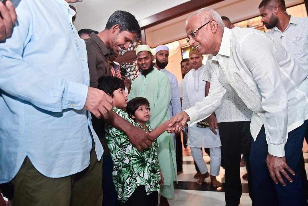 ރައީސް އީދު ސަލާން ކުރައްވައިފި