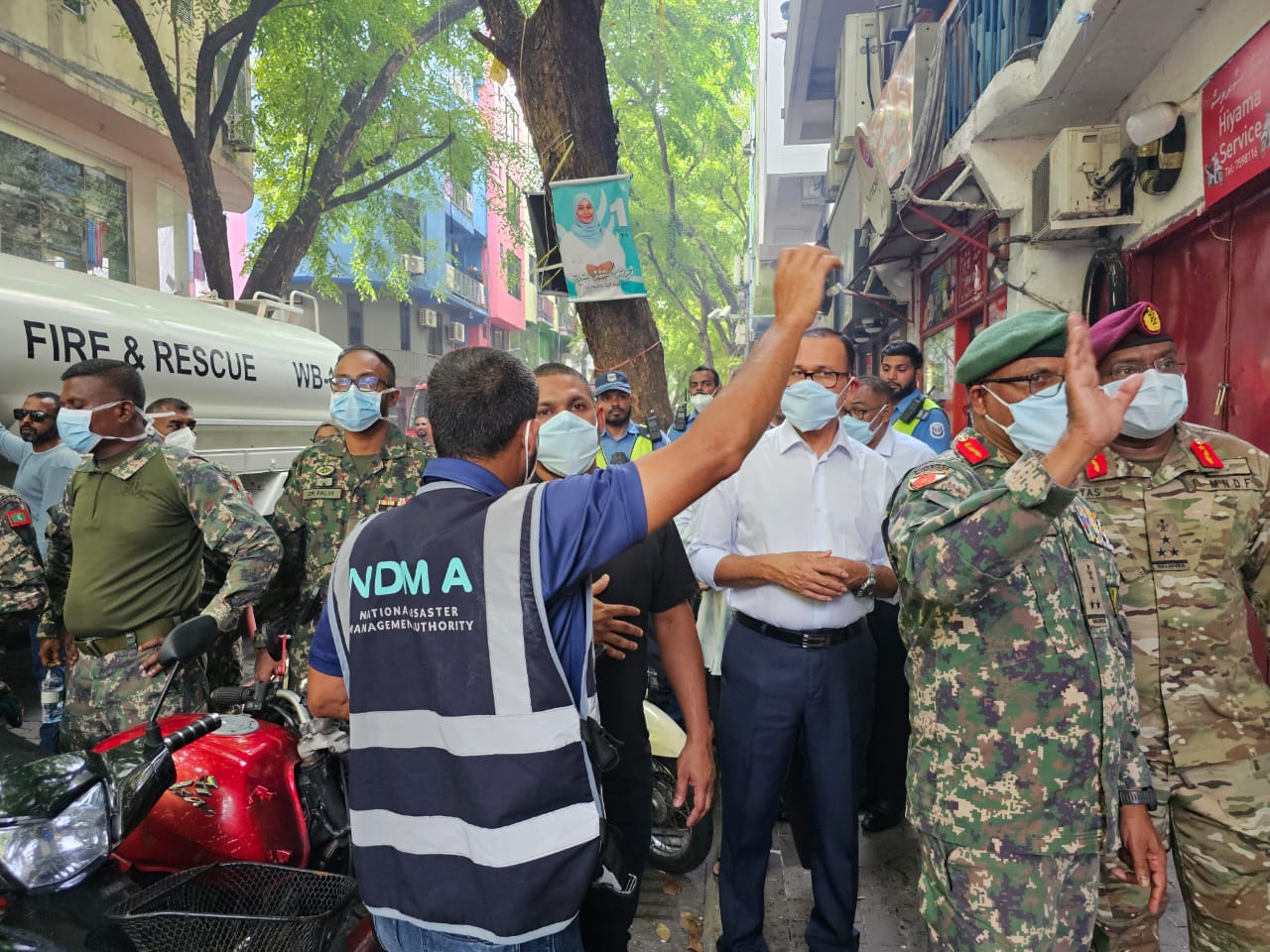 ކެފޭގައި ރޯވުން: 22 ދިވެހިންނާއި 15 ބިދޭސީން ހާލުގައި ޖެހިއްޖެ