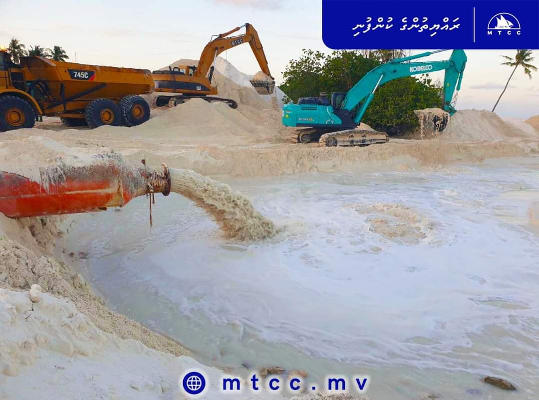 ފުލިދޫ ގޮނޑުދޮށް ހިމާޔަތްކުރުމަށް ރޮކް ޕްރޮފައިލިންގ މަސައްކަތް ފަށައިފި