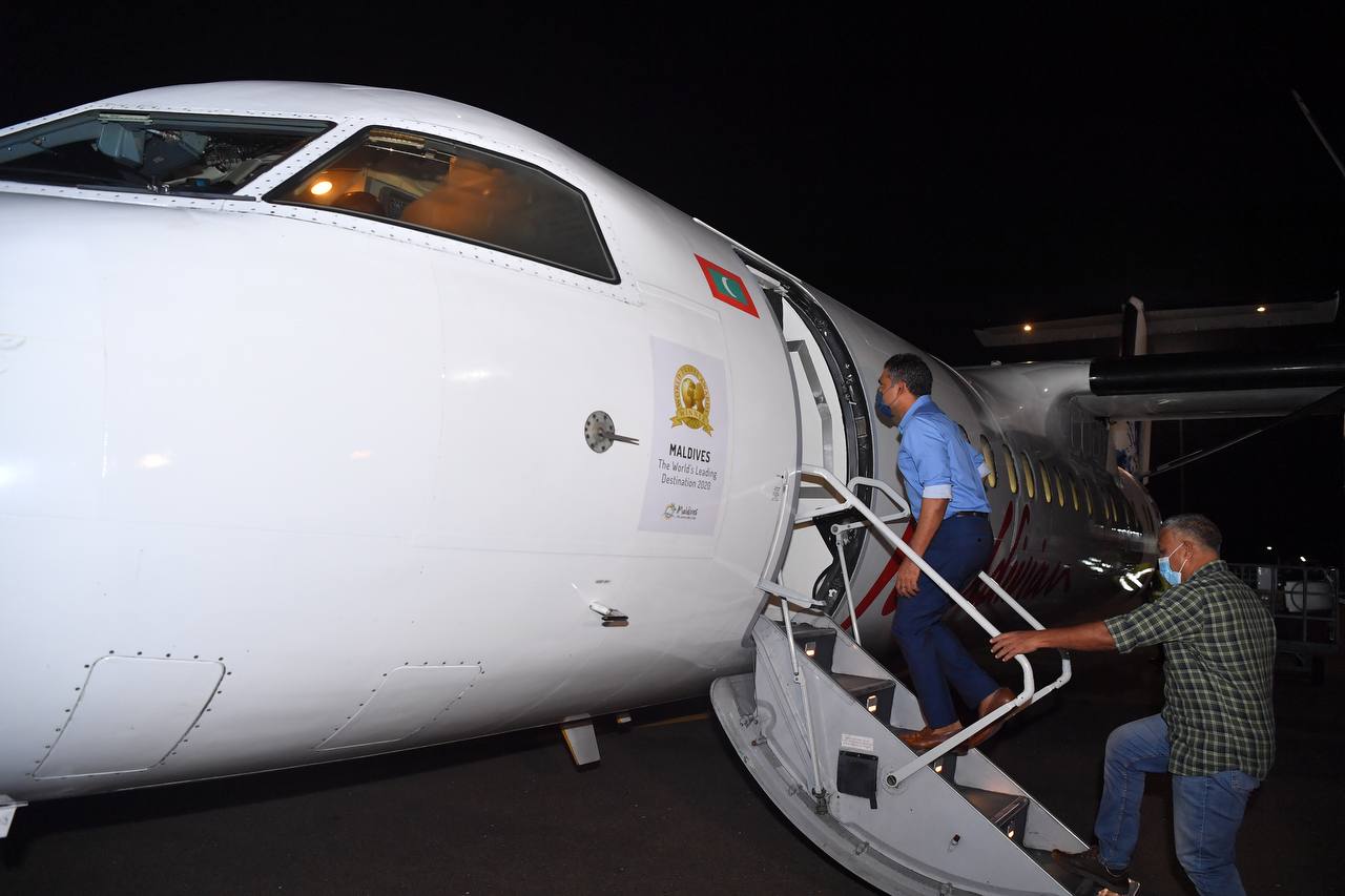 ނާއިބު ރައީސް މާލެ ވަޑައިގެންފި