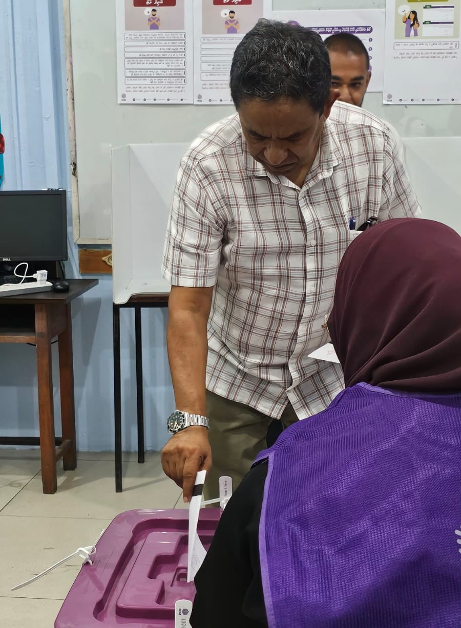 ކުރީގެ ރައީސް ޔާމީންވެސް ވޯޓުލައްވައިފި