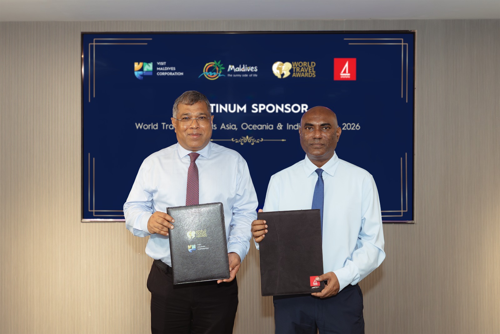 ވަރލްޑް ޓްރެވަލް އެވޯޑްސް 2026ގެ ޕްލެޓިނަމް ޓައިޓަލް ސްޕޮންސަރަކަށް ބީއެމްއެލް ހަމަޖައްސައިފި