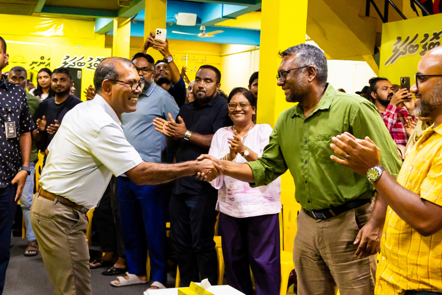 ރިޔާސީ އިންތިހާބުގައި އަޅުގަނޑު ވާދަ ނުކުރާނަން: ރައީސް ނަޝީދު