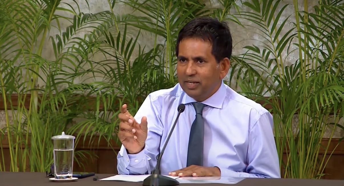 މާލޭ ވިޔަފާރި ބަނދަރުގެ ދަތިކަމަށް ދާއިމީ ހައްލެއް ލިބޭނީ ތިލަފުށީ ޕޯޓާއެކު: މިނިސްޓަރ ސައީދު