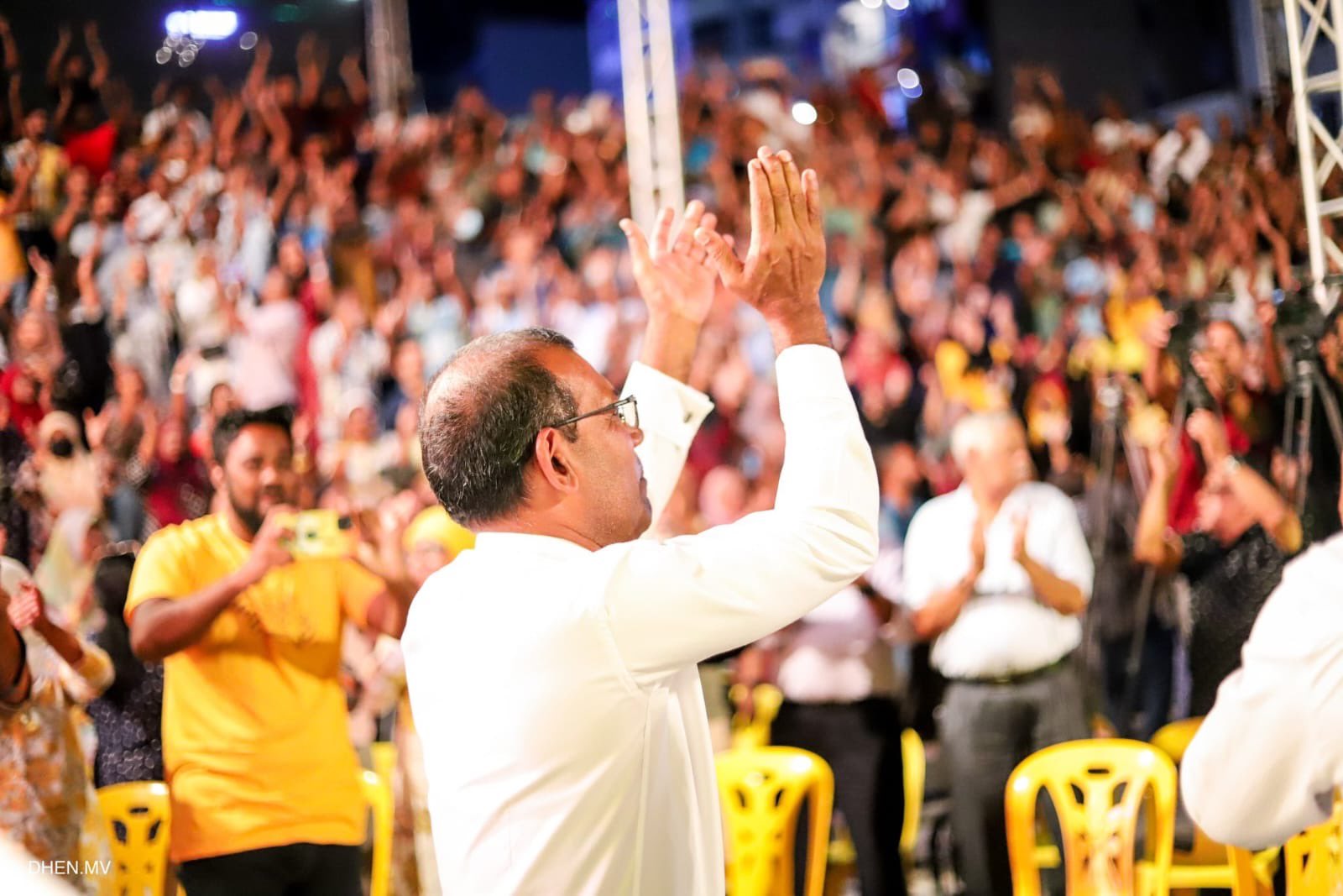 ނަޝީދުގެ ކެމްޕެއިން ޖަލްސާ ކުރުކޮށްލީ ނުރައްކަލެއް އޮވެގެންނެއް ނޫން: ފުލުހުން