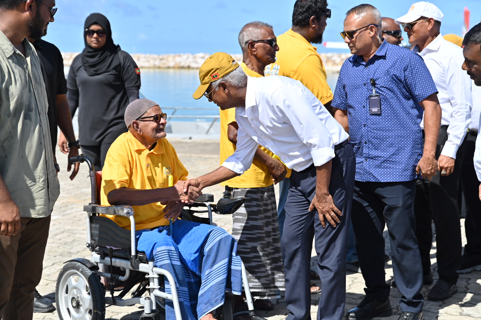 ރިޔާސީ އިންތިޚާބުގެ ކެމްޕޭނަށް ރައީސް ޞާލިޙް ތ. އަތޮޅަށް ވަޑައިގެންފި