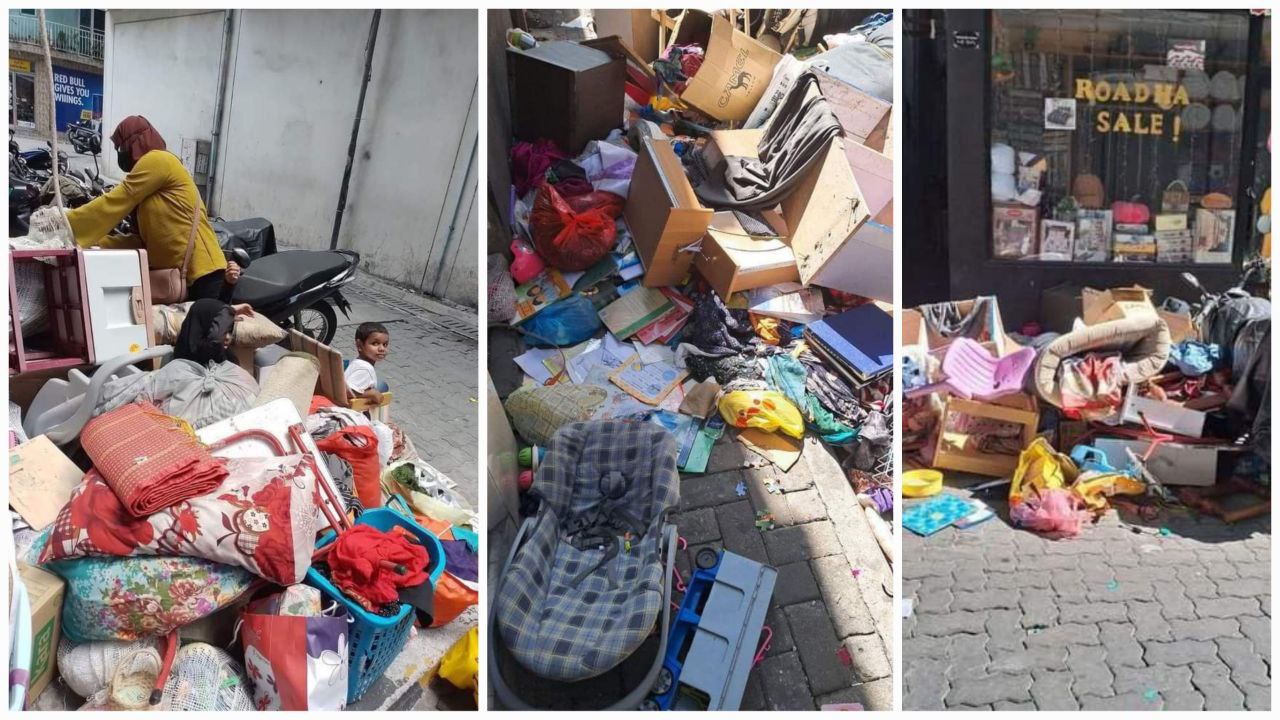 ދެ ދަރިންނާއެކު އަންހެނަކު ގެއިން ނެރެލައިފި