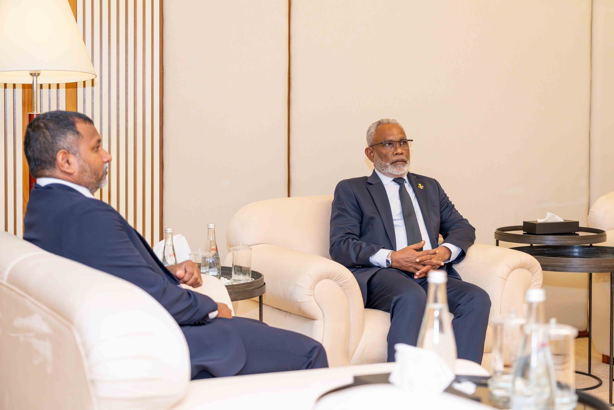 އިންޓަރ-ޕާލިމެންޓަރީ ސްޕީކާސް ކޮންފަރެންސަށްފަހު މަޖިލީހުގެ ރައީސް ރާއްޖެ ވަޑައިގެންފި