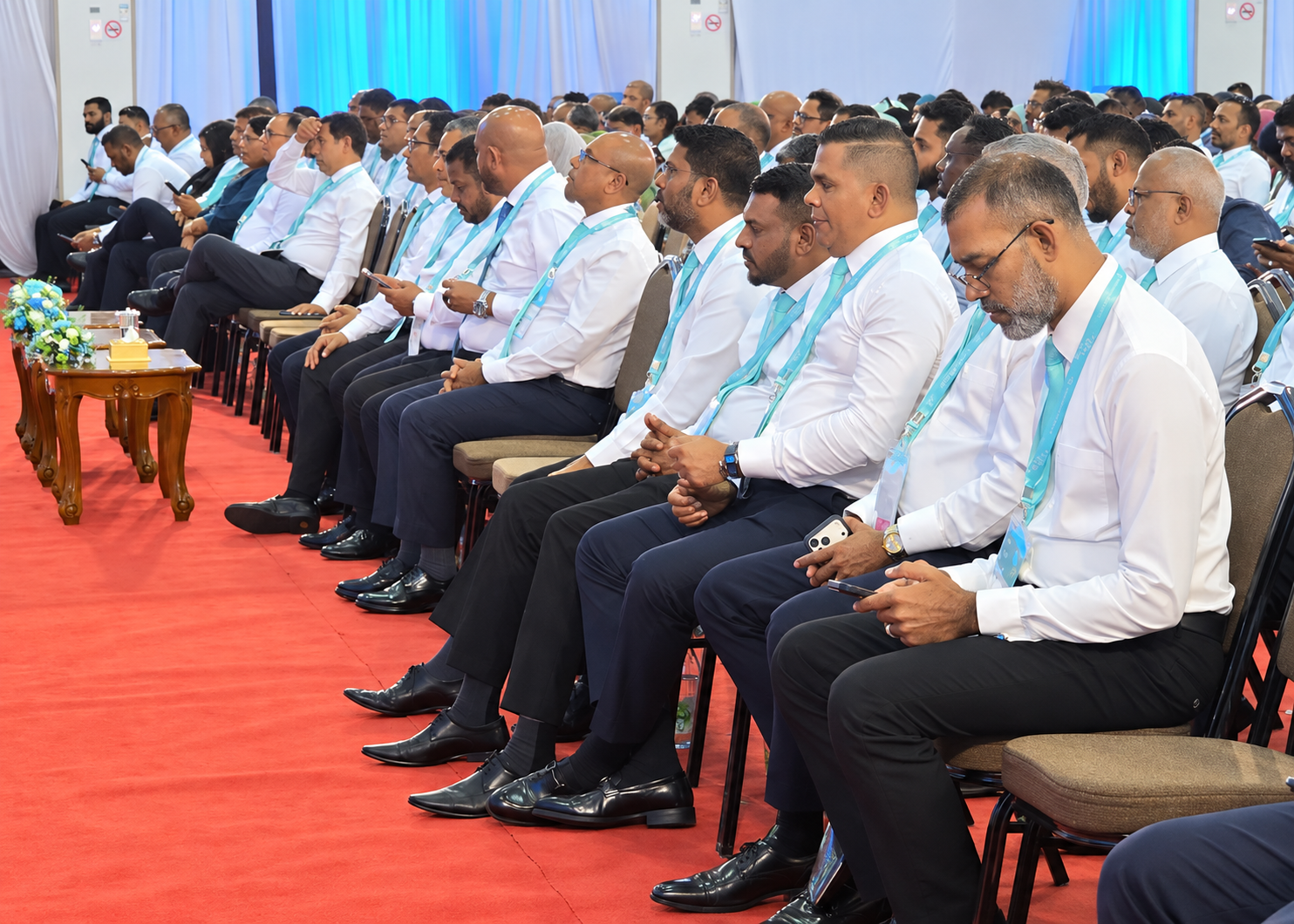 ޕީއެންސީގެ ނައިބު ރައީސުންގެ މަގާމު ރާފިއު، ޝިޔާމް، ސައުދާ، ސައީދު، މުންދު އަދި ސުޖާއު ކާމިޔާބު ކޮށްފި