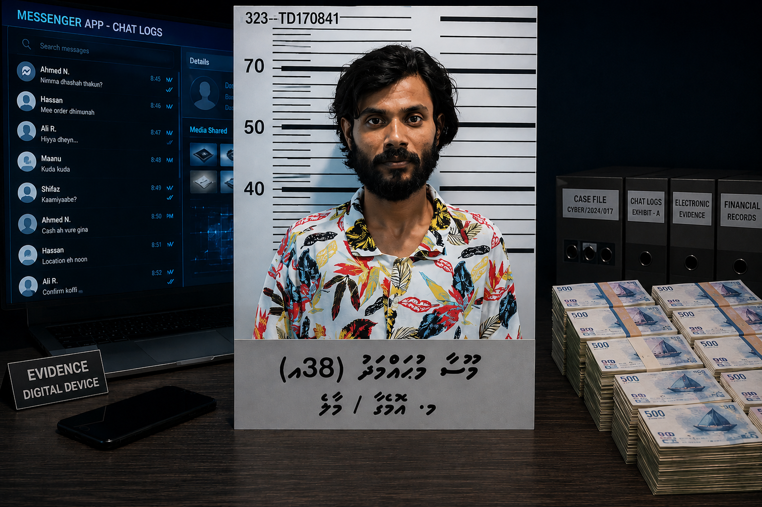 މެސެންޖާއިން ގުޅުން އުފައްދައިގެން ބައިލައްކަ ރުފިޔާ ފޭރުނު މީހެއްގެ ބަންދަށް 15 ދުވަސް