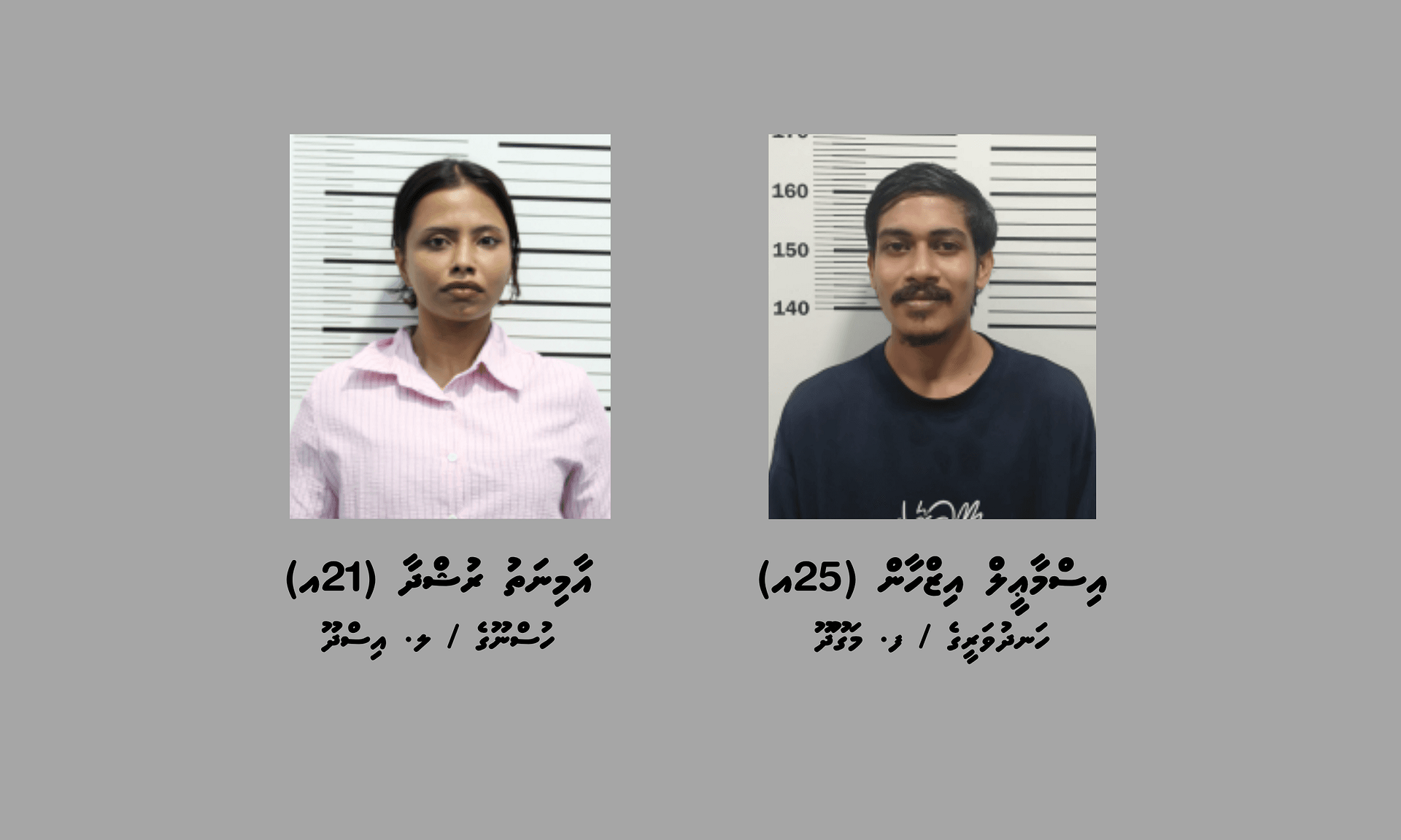 މަސްތުވާތަކެއްޗާއެކު ހައްޔަރުކުރި ދެ ޒުވާނުންގެ ބަންދު މުއްދަތު ޖަހައިފި