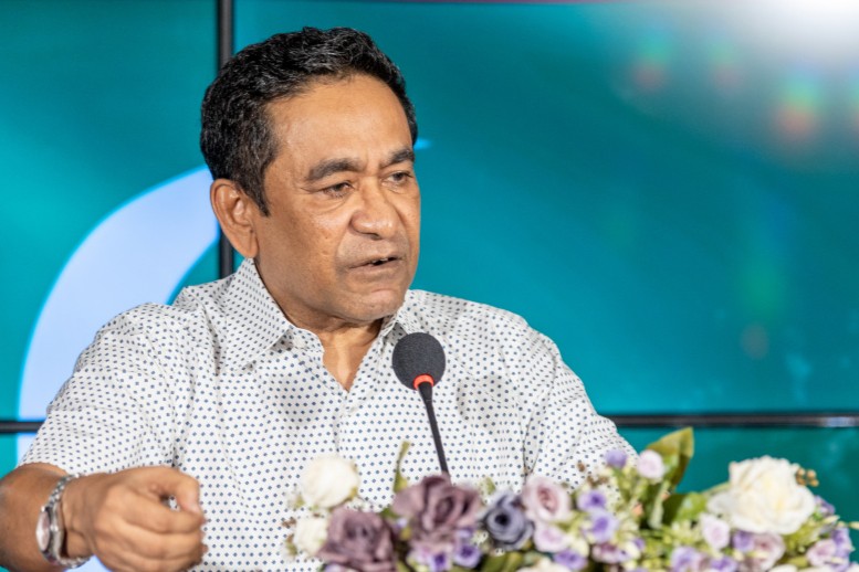 އަޅުގަނޑާއިއެކު ކޮރަޕްޓު މީހުން ނޫޅޭނެ: ރައީސް ޔާމީން
