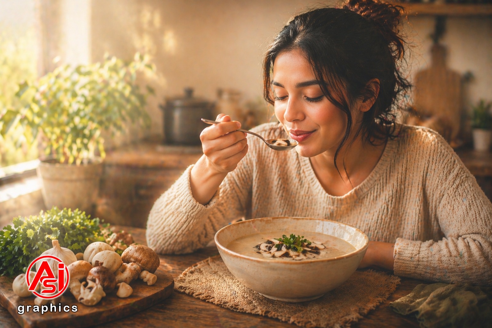 މަޝްރޫމް ސޫޕުން ލިބިދޭ ސިއްހީ ފައިދާތައް