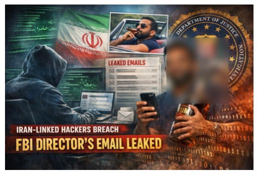 އެފްބީއައިގެ ޑިރެކްޓަރުގެ ޕާސަނަލް އީމެއިލް ހެކް ކޮށްލައިފި