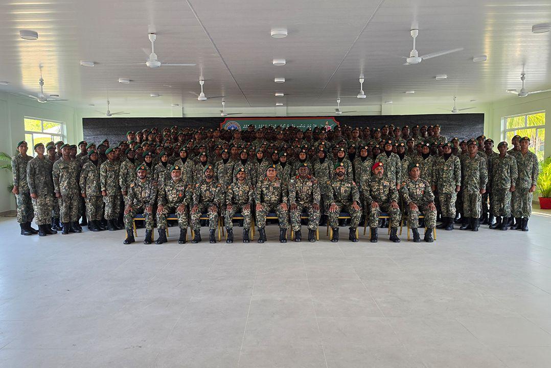 ސިފައިންގެ 74 ވަނަ އަސާސީ ތަމްރީނު ކޯސް ރަސްމީކޮށް ފަށައިފި