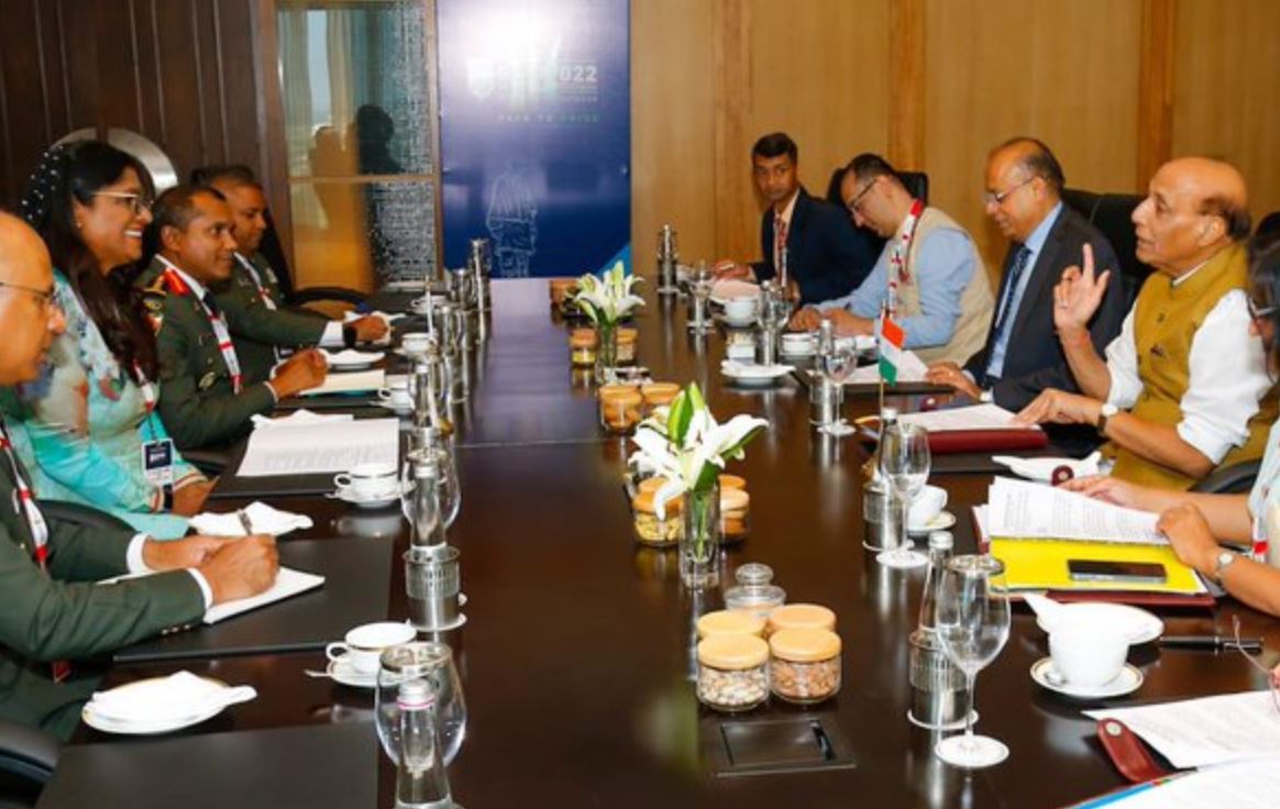 އިންޑިއާއާއި ރާއްޖޭގެ އަސްކަރީ ގުޅުމުގެ ނަތީޖާ ވަރަށް ރަނގަޅު: މާރިޔާ