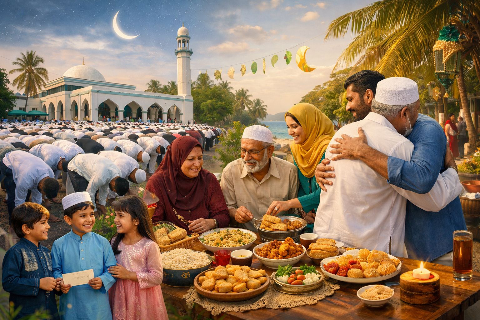 ފިތުރު އީދު: އީމާންތެރިކަމާއި އާއިލާއާއި މުޖުތަމައު އެއްކޮށްލާ ދުވަހެއް