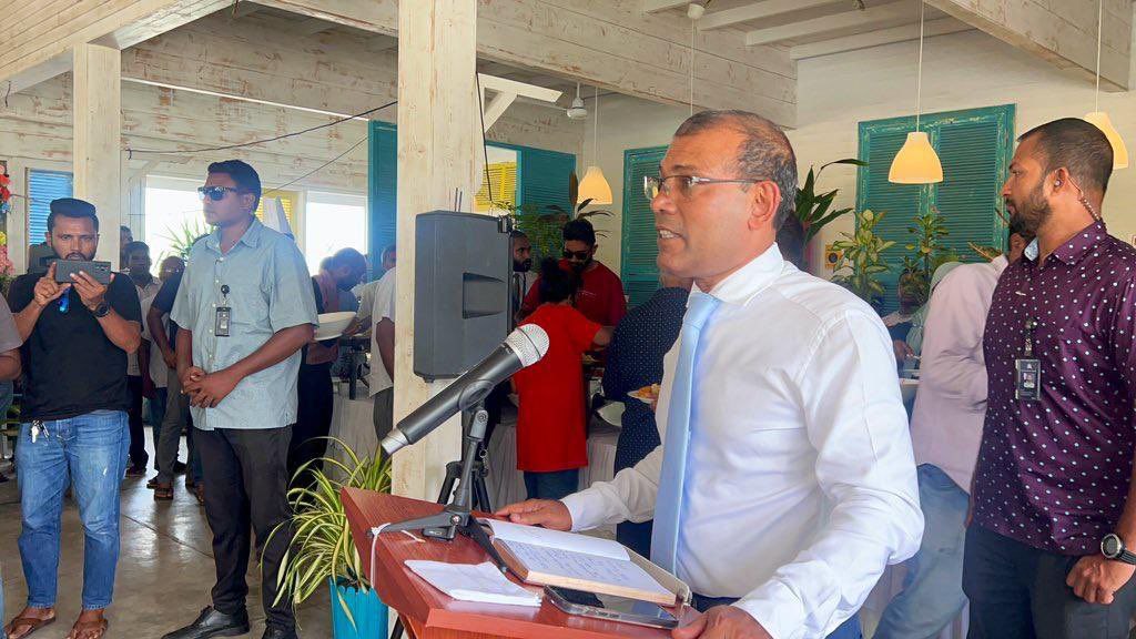 ފިކުރެއްގެ ދިރުން ޙަރަކާތް ހިންގާނަން؛ ޕާޓީ އުފެއްދީވެސް ބަޔަކު ޖާގަދީގެނެއްނޫން: ރައީސް ނަޝީދު