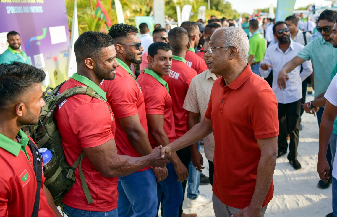 އޭޝިއާގެ ބޮޑީ ބިލްޑިން މުބާރާތް އިފުތިތާހު ކޮށްދިނުމަށް ރައީސް މާފުށްޓަށް