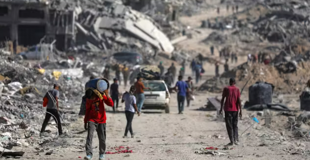 ޣައްޒާއަށް ބޭނުންވާ ވަރަށް އެހީ ވެއްދުމަށް ހުރަސްއަޅަމުންދާތީ އދ. ގެ ކަންބޮޑުވުން