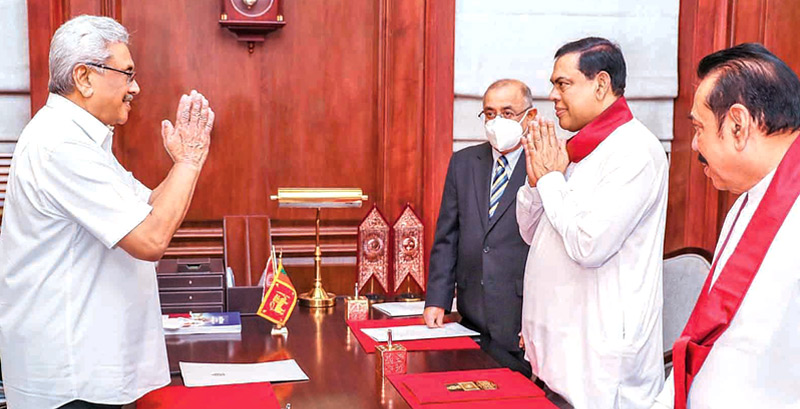 ލަންކާގެ މާލީ ޙާލަތުގެ ޒިންމާ ނަގަންޖެހޭނީ ކުރީގެ ސަރުކާރުުގެ ވެރިން: ސުޕްރީމް ކޯޓު