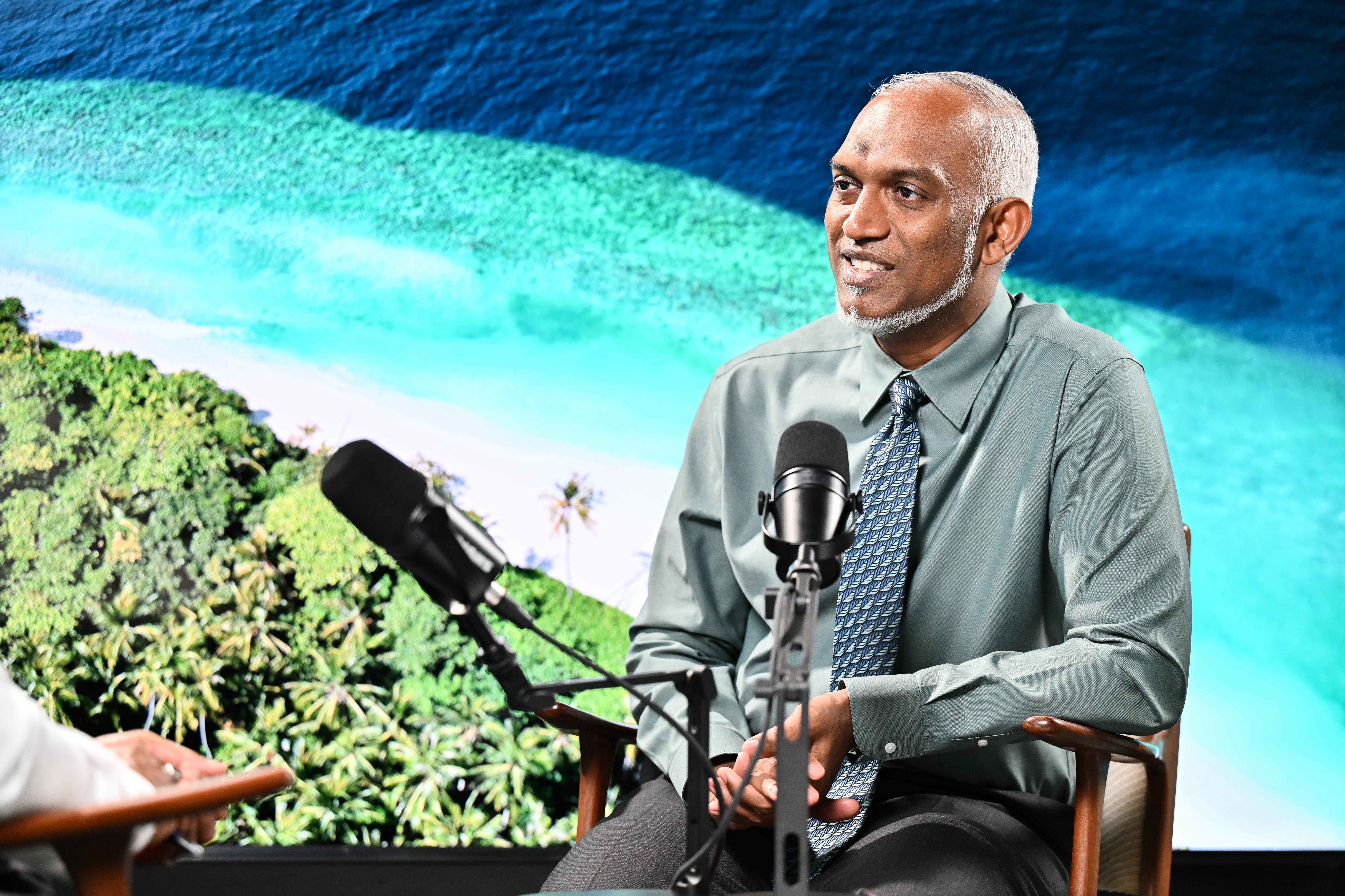 މަސްވެރިކަން ކުރިއެރުވުމުން ފަތުރުވެރިކަމަށްވުރެ ތިން ގުނަ ޖީ.ޑީ.ޕީ އަށް ހިއްސާކުރެވިދާނެ: ރައީސް