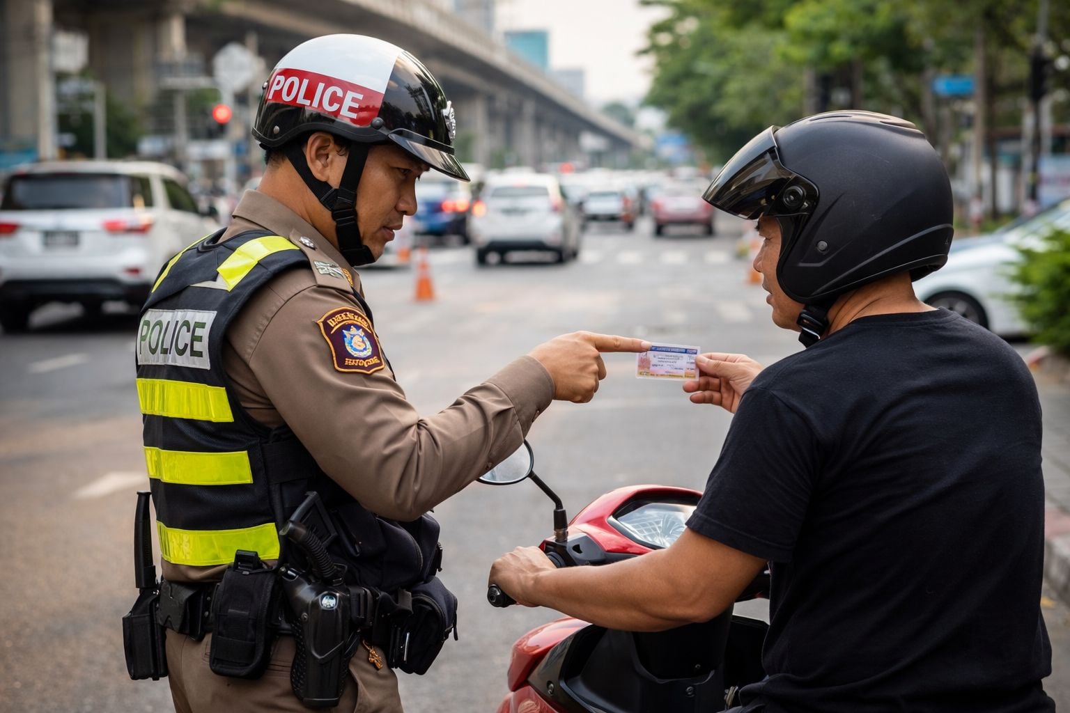 ތައިލެންޑުން ޓްރެފިކް ޤަވާއިދުތައް ހަރުކަށިކޮށް، ބޮޑެތި ޖޫރިމަނާތަކެއް ކަނޑައަޅައިފި