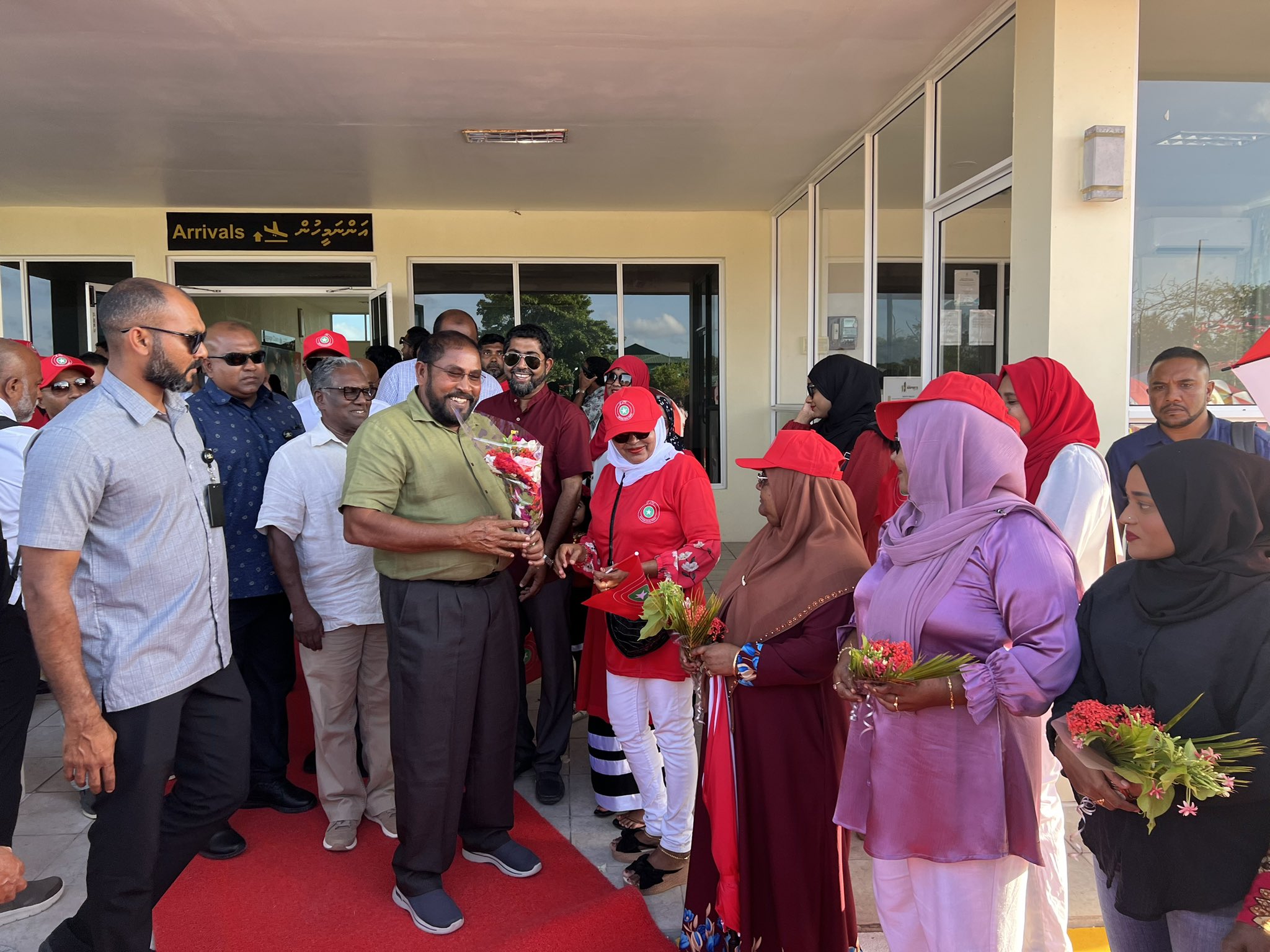 ގާސިމް އިބްރާހީމަށް ފުވައްމުލައް ސިޓީން ހޫނު މަރުހަބާއެއް