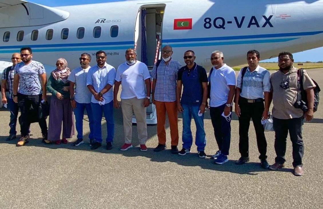 ޖުމްހޫރީ ޕާޓީގެ ވަފުދަކާއެކު ގާސިމް ކޮމަންޑޫ ދާއިރާއަށް!