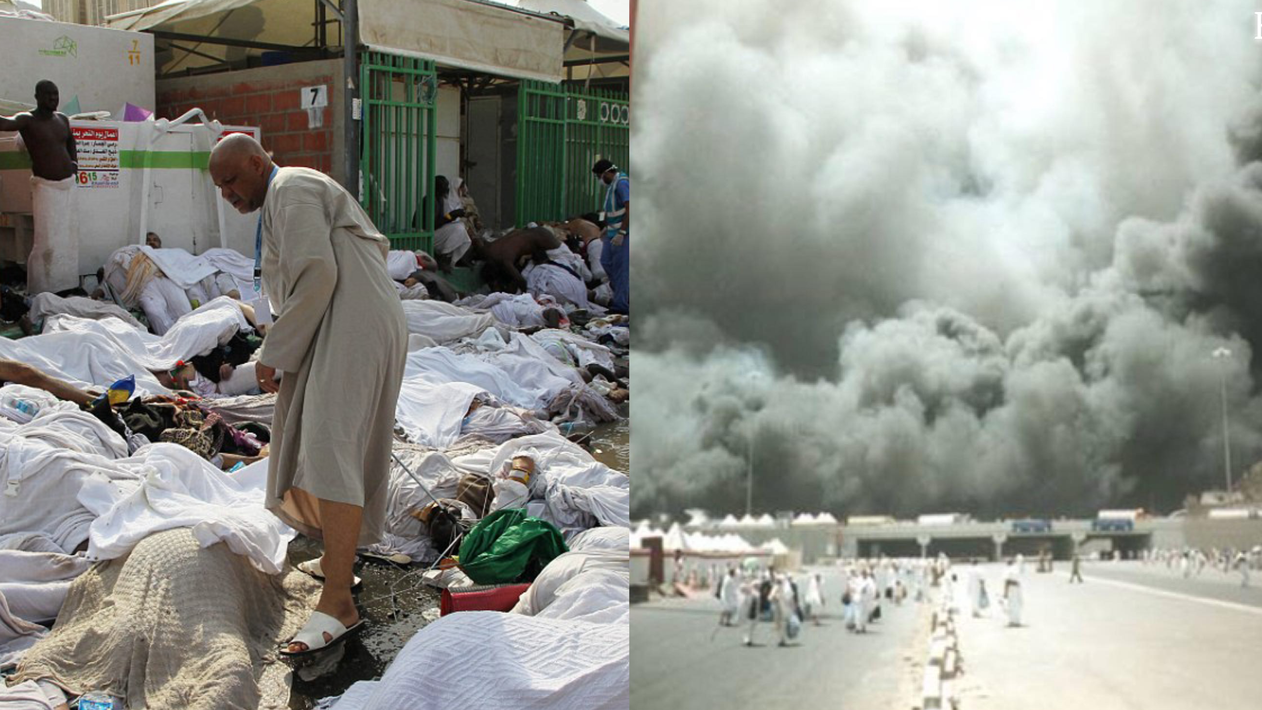 މިނާގެ އަލިފާނުގެ ހާދިސާ: 340 އަށްވުރެ ގިނަ ހާޖީން ޝަހީދުވި ކަޅު ދުވަސް