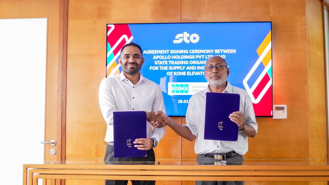 އެޕޯލޯގެ 9 ޓަވަރަށް ބޭނުންވާ ލިފްޓު ސަޕްލައި ކުރުމަށް އެސްޓީއޯއާއި ހަވާލު ކޮށްފި