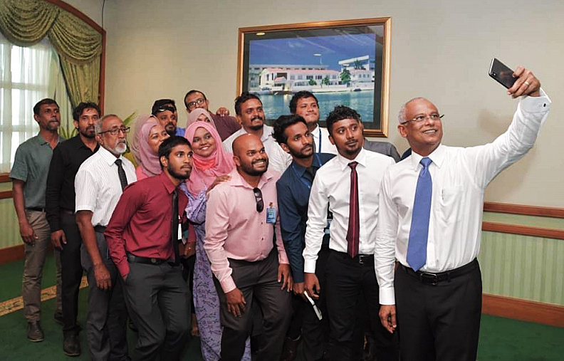 ރައީސް ސޯލިހަކީ ނޫސްވެރިންނާ ގާތުން މަސައްކަތްކުރައްވާ ބޭފުޅެއް: މެމްބަރު މޯޑު