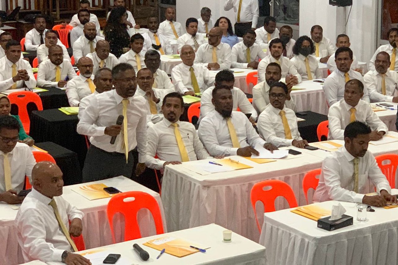 އެމްޑީޕީގެ ޗެއާޕާސަންގެ އިންތިޚާބު މެއި 14 އަށް ފަސްކޮށްފި