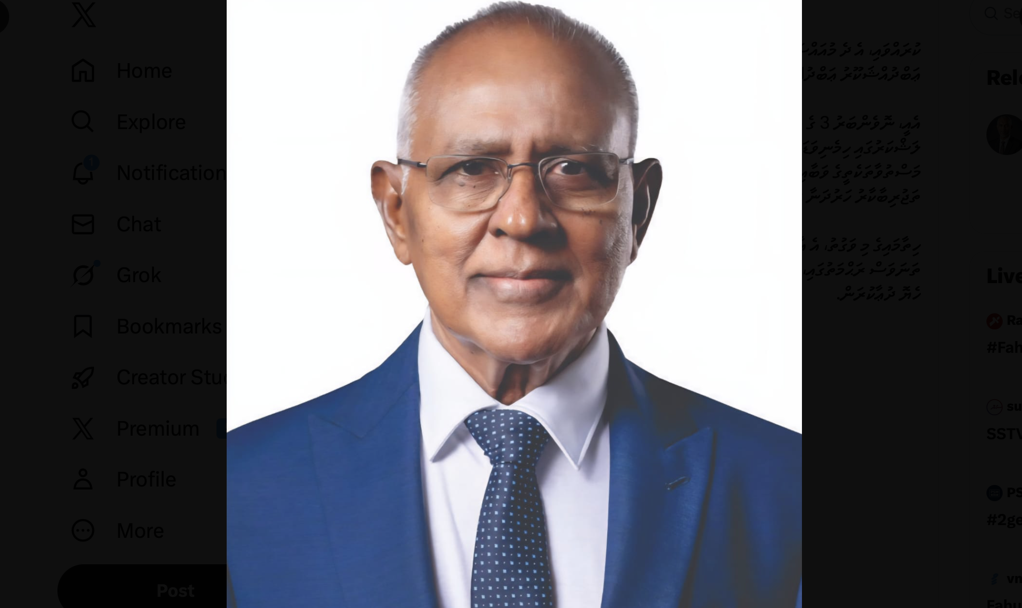 ޢަބްދުއްޝަކޫރަކީ މުޅި ޙަޔާތްޕުޅުގައިވެސް ޤައުމު އިސްކުރެއްވި އިޚުލާޞްތެރިއެއް: ރައީސް