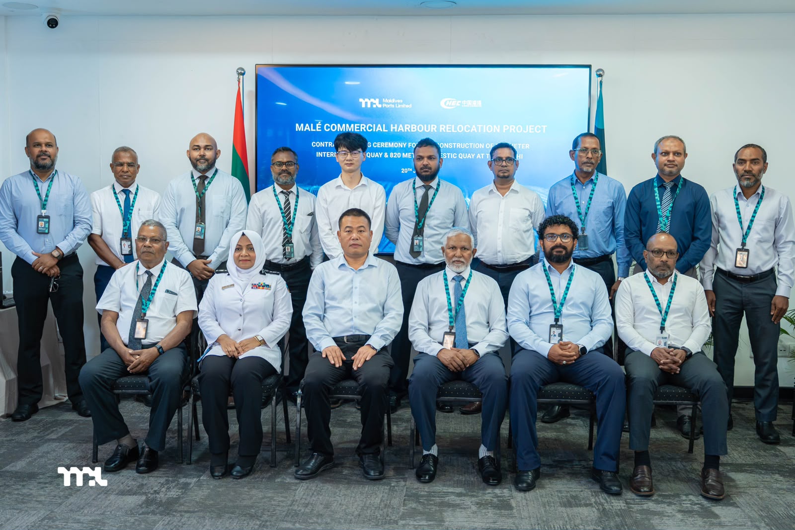 މާލޭ ވިޔަފާރި ބަނދަރު ތިލަފުއްޓަށް ބަދަލުކުރުމުގެ މަޝްރޫއާ ގުޅޭގޮތުން ކަމާބެހޭ ފަރާތްތަކާއެކު އެމް.ޕީ.އެލް އިން މުހިއްމު މަޝްވަރާތަކެއް ބާއްވައިފި
