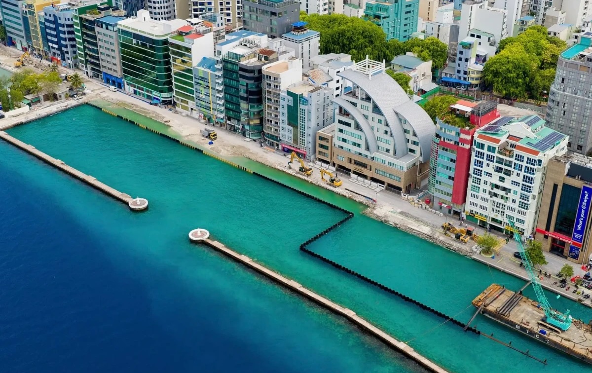 މާލޭ ބީއެމްއެލް ކުރިމަތިން ބިން ހިއްކައި ޕާކިންގ ޒޯނެއް ހަދަނީ